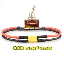 xt90단자 rc카배터리 드론 rc카 대전류 고부하 전원 공급 장치 스위치 XT30 T 플매트 카펫 러그 XT60 XT90 커넥터 RC 항공기 모델 ESC 배터리 부품용 DIY, [02] XT30 connector