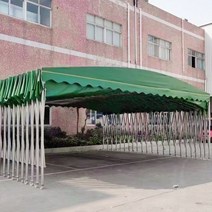 컨테이너지붕 자동차 차량 덮개 커버 텐트 대형 기어 헛간 홈 주차 헛간 푸시 풀 활동, 2-면적으로 계산