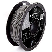 HATCHBOX ABS 3D 프린터 필라멘트 치수 정확도 +/- 0.03mm 1kg 스풀 1.75mm 레드, Gray