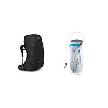 오스프리 Osprey Rook 65 등산 백팩, Black, 65 Backpacking Backpack + Rese, Black