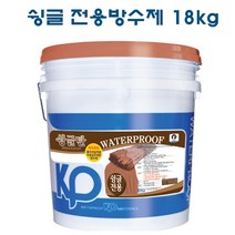 슁글 전용 방수제 워터프루프 18L 수성 방수, 진회색, 1개, 18000ml