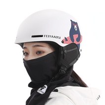 아토믹헬멧 스노우보드헬멧 스키헬멧 전 abs + eps ce 인증 남성 여성 스노우 스케이팅 스노우 보드 스케이트 보드 크기 54-61cm, 서핑 베어, XL