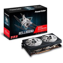 게이밍 PC PowerColor Hellhound AMD Radeon RX 6650 XT 그래픽, 6650XT Hellhound