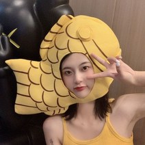 인생사진 모자 소품 포토이즘 모자 틱톡 인스타 숏츠 캐릭터 오각별 별똥별 머리 헤드커버 사진 촬영 소품