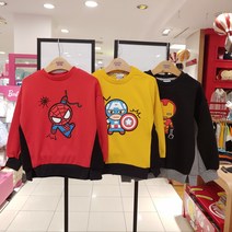 코코리따 NEW~~~마블 *스파이더맨 아이언맨 캡틴아메리카* 고주파 와펜 맨투맨
