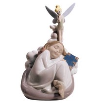 Nao by Lladro 야드로 나오 팅커벨을 꿈꾸는 소녀 도자기 피겨린 Dreaming of Tinker Bell