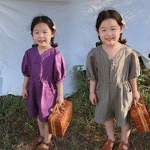 더사랑이 퍼프점프슈트