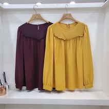 SI 레이스프릴포인트블라우스