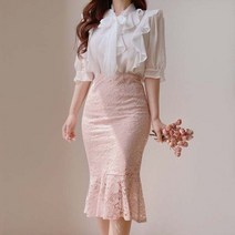앙탈 PK머메이드레이스스커트(1542 6138PK)