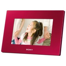 SONY 소니 디지털 사진 프레임 S- DR720 7.0 유형 내장 메모리 2GB 빨간색 DPF-D720 / R, 1개, 상품명참조
