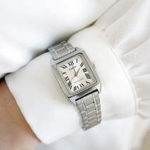 카시오 빈티지 사각 스퀘어 메탈 여자시계