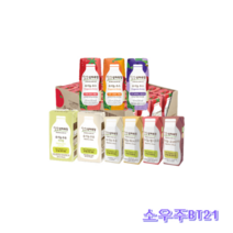 상하목장 매일멸균우유 유기농 주스 24팩 125ml 200ml, 05125ml사과딸기12사과블루베리12