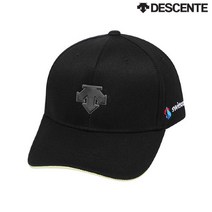 데상트 스위스스키팀 야구모 SM323SCP90 BLK, SM, 블랙