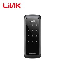 유니코 LINK LS-301 샤시문용 보조키 번호전용 번호키 내부잠금기능 바로잠김기능 디지털도어락 샤시문전용 상가 빌라 사무실
