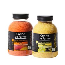 코린드팜 배스솔트 1+1 세트, 라벤더:바닐라