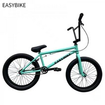 BMX 페그 입문용 묘기자전거 157585 Easybike bmx 완전한 차량 휠 스턴트 자전거 거리 자동차 80 래틀 48 키 크랭크 풀 베어링, 민트 그린(비앙키 그린)