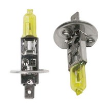 2PCS 노란색 H1 H3 H4 H7 H8 9005 할로겐 전구 12V 55W 3000K 석영 유리 크 세 논 자동차 헤드 라이트 램프, 한개옵션1, 01 2PCS