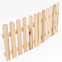 공간하우스 나무 화단 울타리 정원 울타리 원목 꾸미기, 삼나무 원목 울타리 40cm