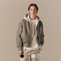 지오다노 073521 남성 NEW 차은우 패딩 바머 자켓 01073521