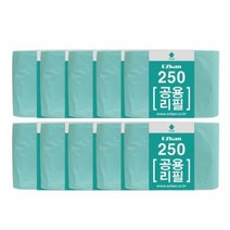 이지캔 16L 20L 21L 공용 리필 봉투 250, 35개