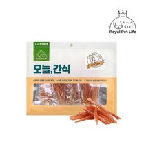 로얄펫라이프 오늘간식 치킨슬라이스 300g, 없음
