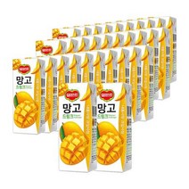 델몬트 망고 드링크 팩, 32팩, 190ml