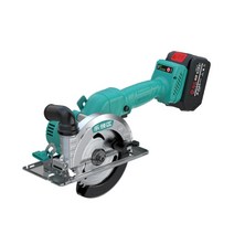 탁상톱 목공 원형톱 소형 전기 스킬 나무자르기 테이블쏘, B.전동 원형톱 5.5 인치 268 VF 전지