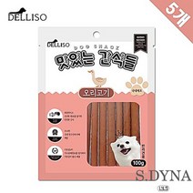 불독 펫져키간식 시바이누 노견 아펜핀셔 오리 5묶음, 상세페이지 참조