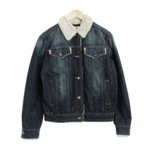 리바이스 블루 데님 데님자켓 여자 4606