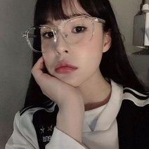 리에티 오버사이즈 안경 스퀘어 뿔테 블루라이트 차단 3031