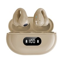골전도이어폰 가성비 블루투스 골밀도 이어폰 tws q80 무선 헤드폰 5.3 hifi 음질 귀 클립 디자인 터치 컨트롤 led 이어 버드 252, 003