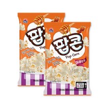 (메카몰) 사조대림 사조팝콘 달콤한맛 80g*2, 80g, 2개