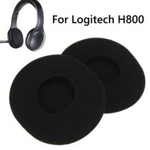1 쌍 메모리 폼 Earpads 교체 SONY 7506 가죽 쿠션 커버 MDR MDR-V6 마이크 헤드폰 케이스, 중국_for Logitech H800