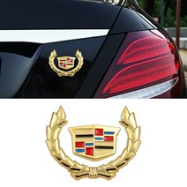 캐딜락 CTS ATS SRX XTS XT5 STS Deville CT5 CT6 BLS 에스컬레이드 자동차 스티커 윈도우 사이드 엠블럼, 01 A