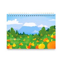 [바보사랑] 위클리 플래너 (A5 만년형) - 제주 통통한 감귤밭[제이로그], 문구선택:맞춤문구제작