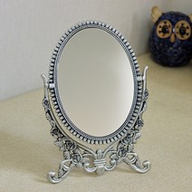 키다리 [키다리(khhl121)스마일 장미삼각 양면탁상거울 중 (주석), 단품없음