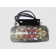 전기 자전거 후미등 신호등 브레이크 라이트 36v 48v 60v 72v 범용 LED 3 in 1 테일 ebike 용 도매, 01 12V