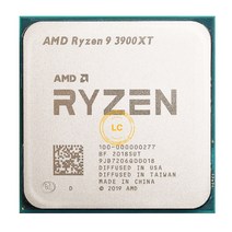 AMD Ryzen 9 3900XT R9 3900XT 3.8 GHz 열두 코어 스물 네 스레드 CPU 프로세서 100-000000277 소켓 AM4, 한개옵션0