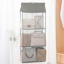 가방장 걸이식 3칸 핸드백 가방정리대 심플, 상세페이지 참조, 상세페이지 참조