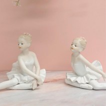 카페 인테리어소품 발레 소녀 도자기인형 장식소품 유치원 식당 인형장식품