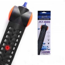 클리오네 커버형 방폭 히터 AT- 600 300w 어항 히터기 수조 온도 구피 베타 물고기, 단품