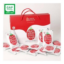 한우지애 간편한 부여농부의 대추방울토마토즙 120mlx30ea GAP 인증 / 껍질과 씨 제거 갈아만든주스 부모님 출산 명절 선물 회사 탕비실 손님접대, 5set