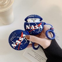 에어팟1세대 에어팟2세대 실리콘케이스 - NASA