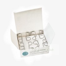 치과스카프클립 치과 교정 클립 코튼 롤 멸균 스테인레스 오토 클레이브 홀더 실험실 용품 도구, 02 2 boxes, 한개옵션1