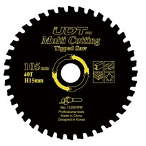 멀티쏘 다용도 톱날 절단 금속 목재 알루미늄 4인치 당가루날 원형톱날 그라인더날 팁소, 1개