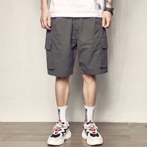 남성 핏예쁜 와이드 5부 팬츠 여름 캠핑룩 패션 코디