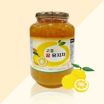 다온 고흥 꿀 유자차 2kg, 단품