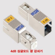 4dB 싱글모드 광 감쇠기 랜선만들기 SC타입 UPC