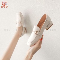 셀럽당 여성 신발 봄가을 단화 통굽 구두 로퍼