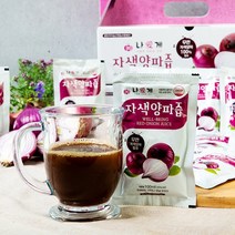 나애게 무안 자색양파즙 실속포장 100ml, 90팩